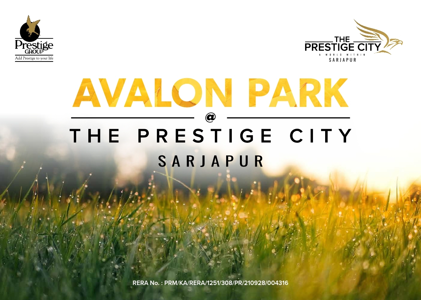 Prestige Avalon Park New Apartments at Sarjapur Road